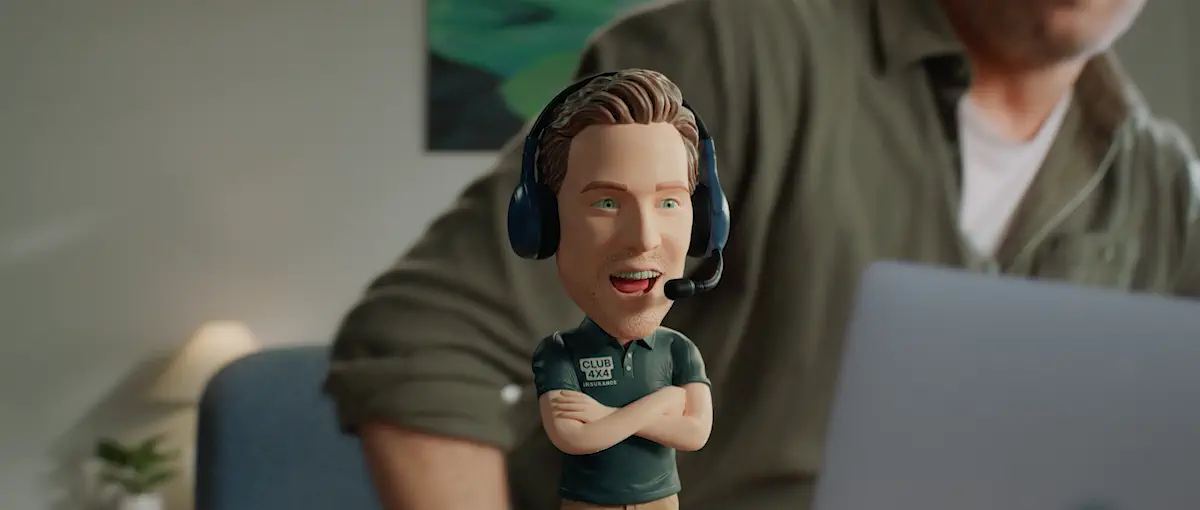Club 4x4 insurance TVC